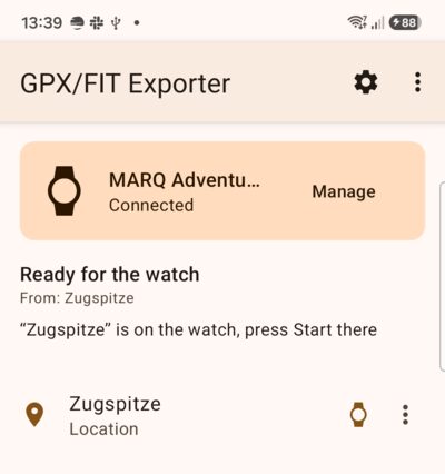 gexporter: Zugspitze is on the watch, press Start there